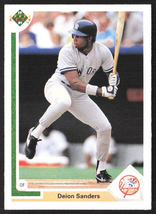 1991 Upper Deck 352 Deion Sanders