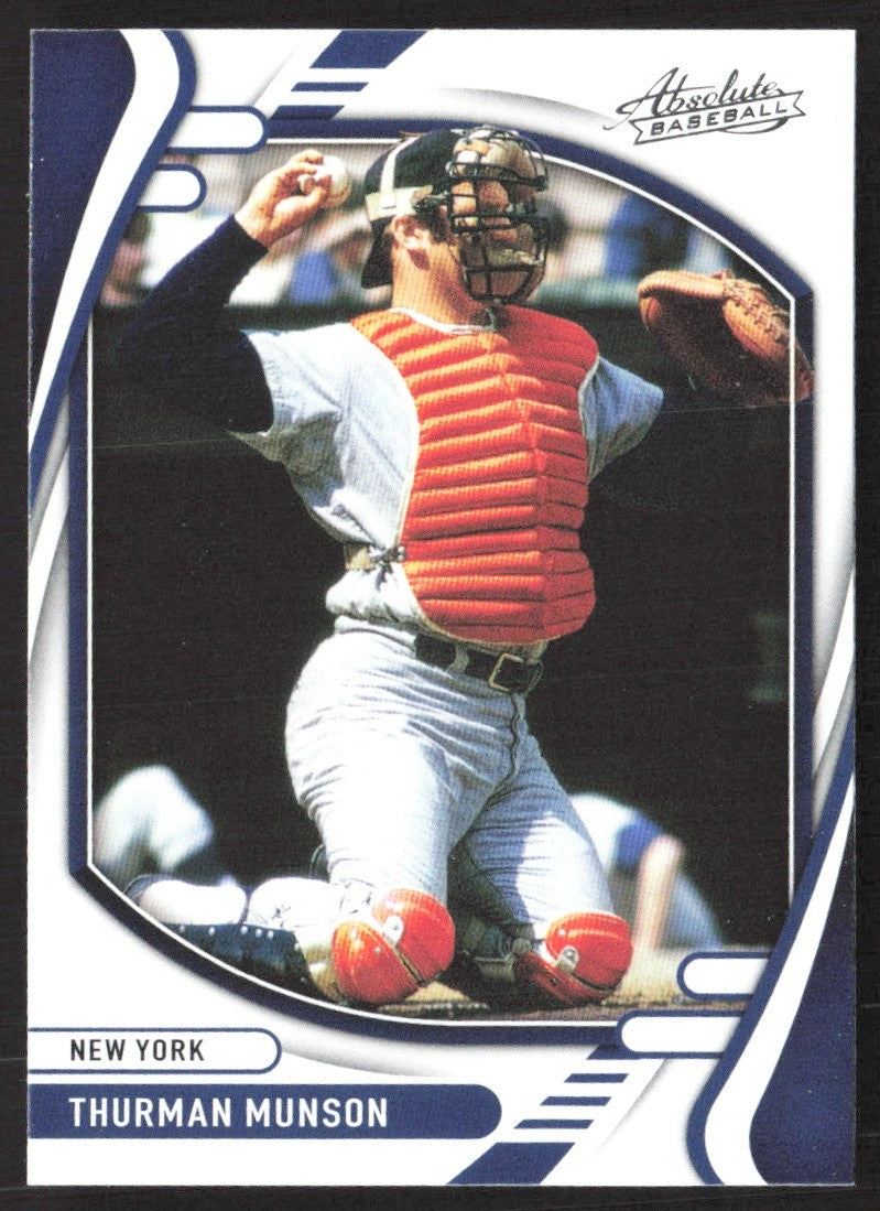 2022 Panini Absolute 7 Thurman Munson