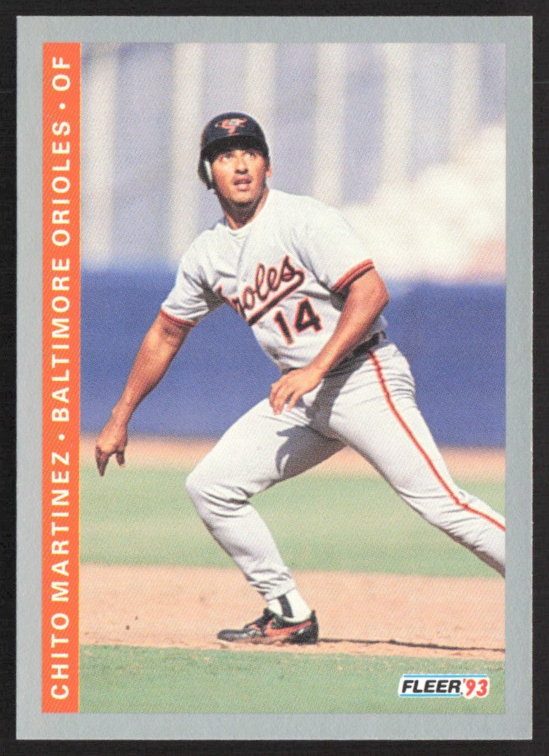 1993 Fleer 545 Chito Martinez