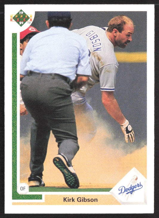 1991 Upper Deck 634 Kirk Gibson