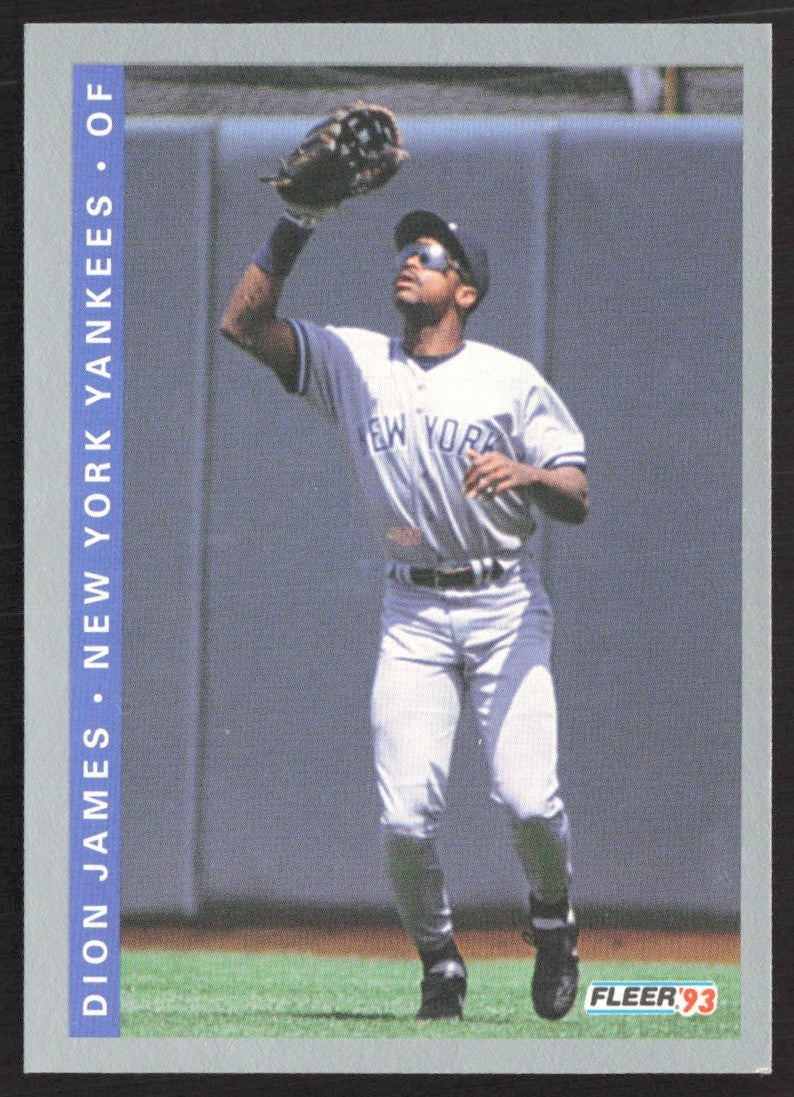 1993 Fleer 649 Dion James