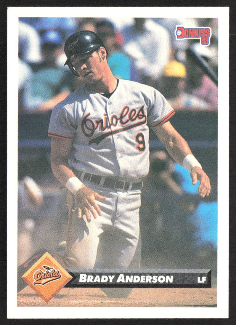 1993 Donruss 89 Brady Anderson