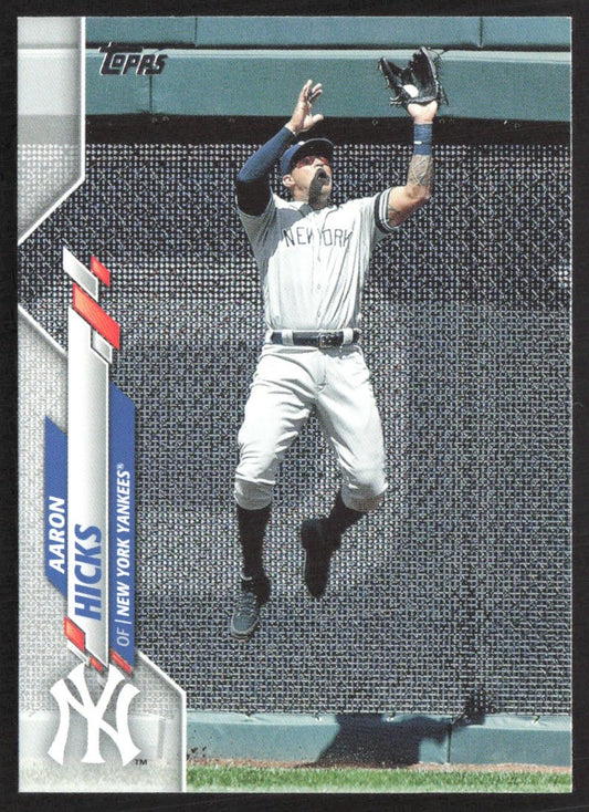 2020 Topps 252 Aaron Hicks