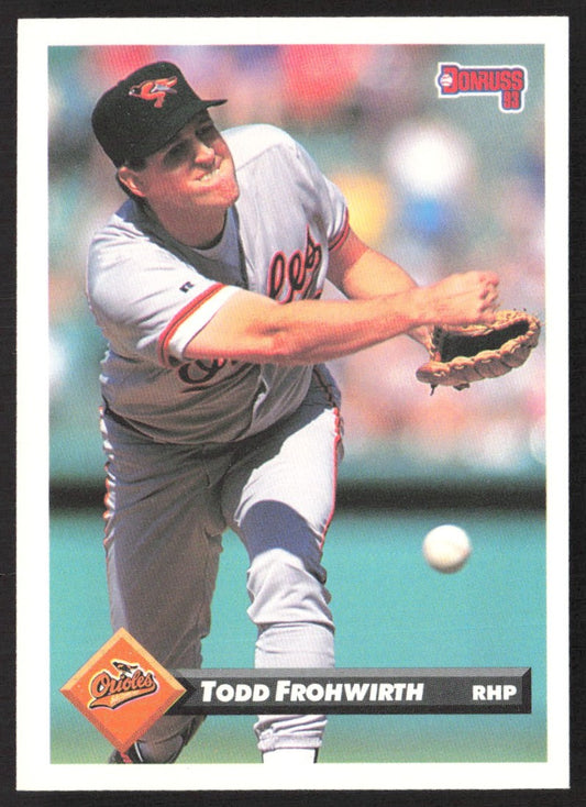 1993 Donruss 513 Todd Frohwirth