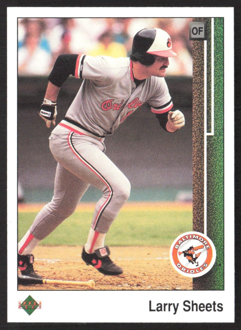 1989 Upper Deck 254 Larry Sheets