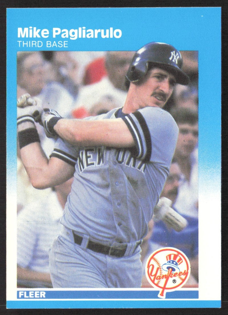 1987 Fleer 107 Mike Pagliarulo