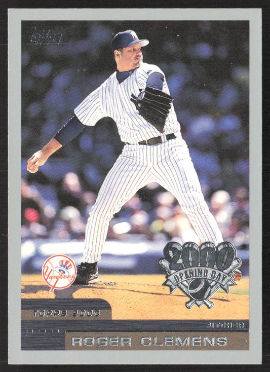 2000 Topps Opening Day 80 Roger Clemens