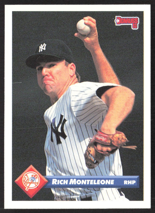 1993 Donruss 445 Rich Monteleone