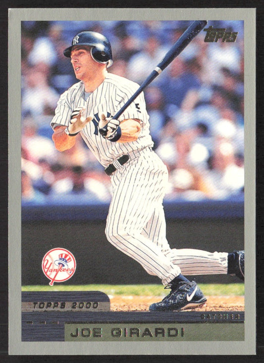 2000 Topps Home Team Advantage 84 Joe Girardi