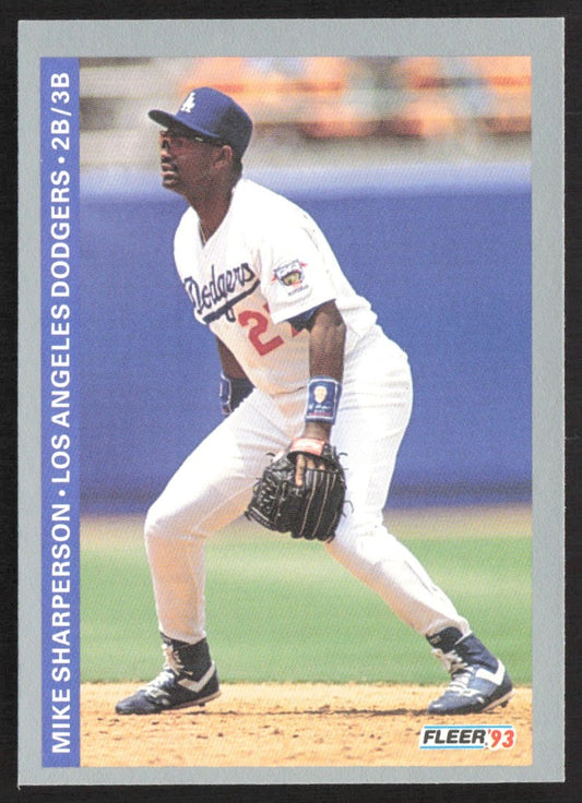 1993 Fleer 68 Mike Sharperson