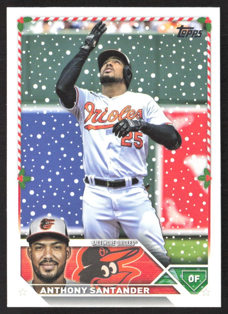 2023 Topps Holiday H67 Anthony Santander