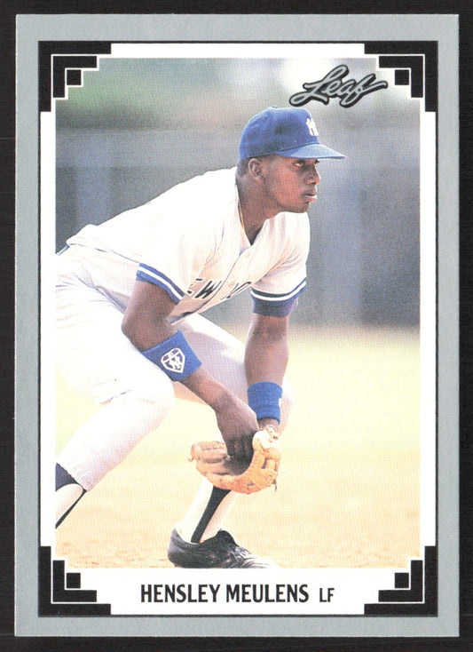1991 Leaf 349 Hensley Meulens