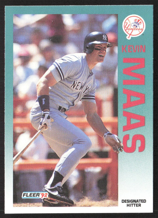 1992 Fleer 236 Kevin Maas
