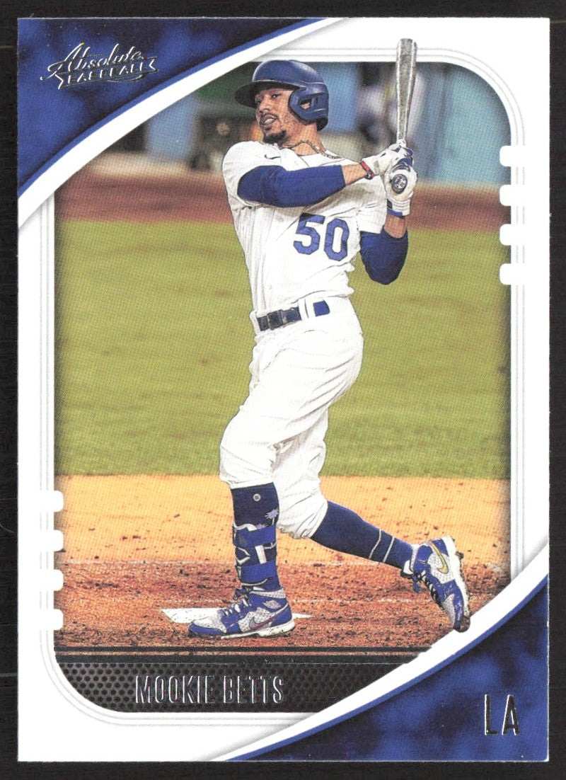 2021 Panini Absolute 51 Mookie Betts
