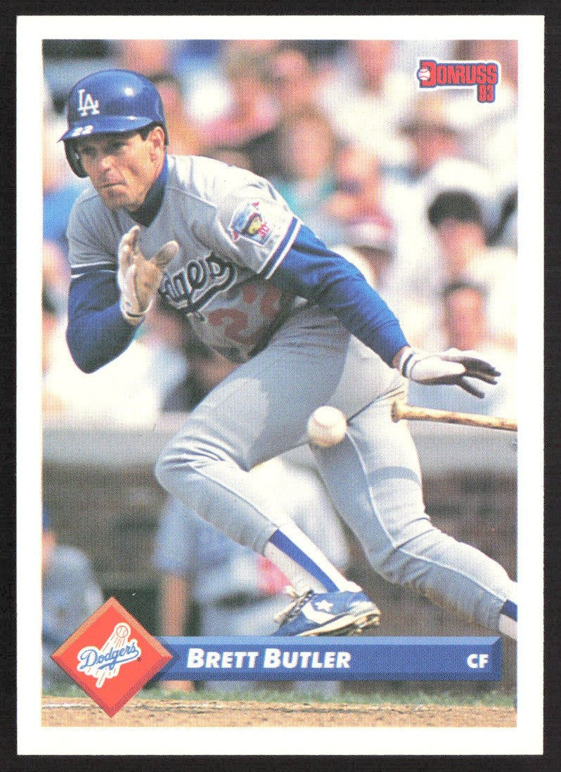 1993 Donruss 86 Brett Butler