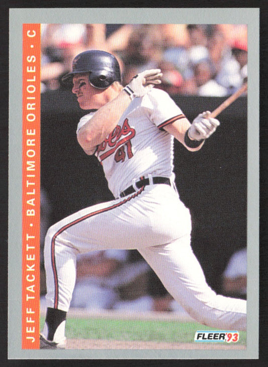 1993 Fleer 553 Jeff Tackett