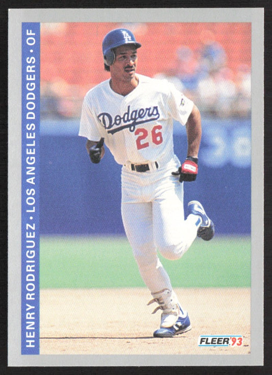 1993 Fleer 453 Henry Rodriguez