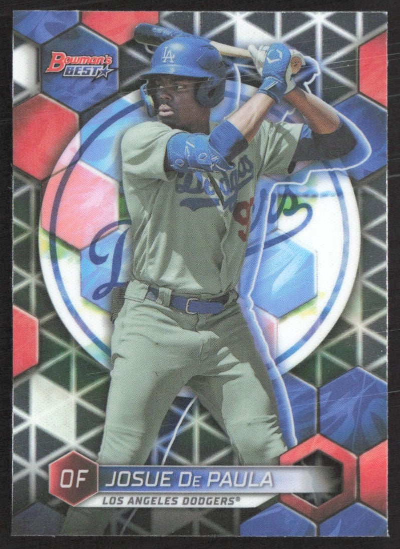 2023 Bowman's Best Top Prospects TP-17 Josue De Paula