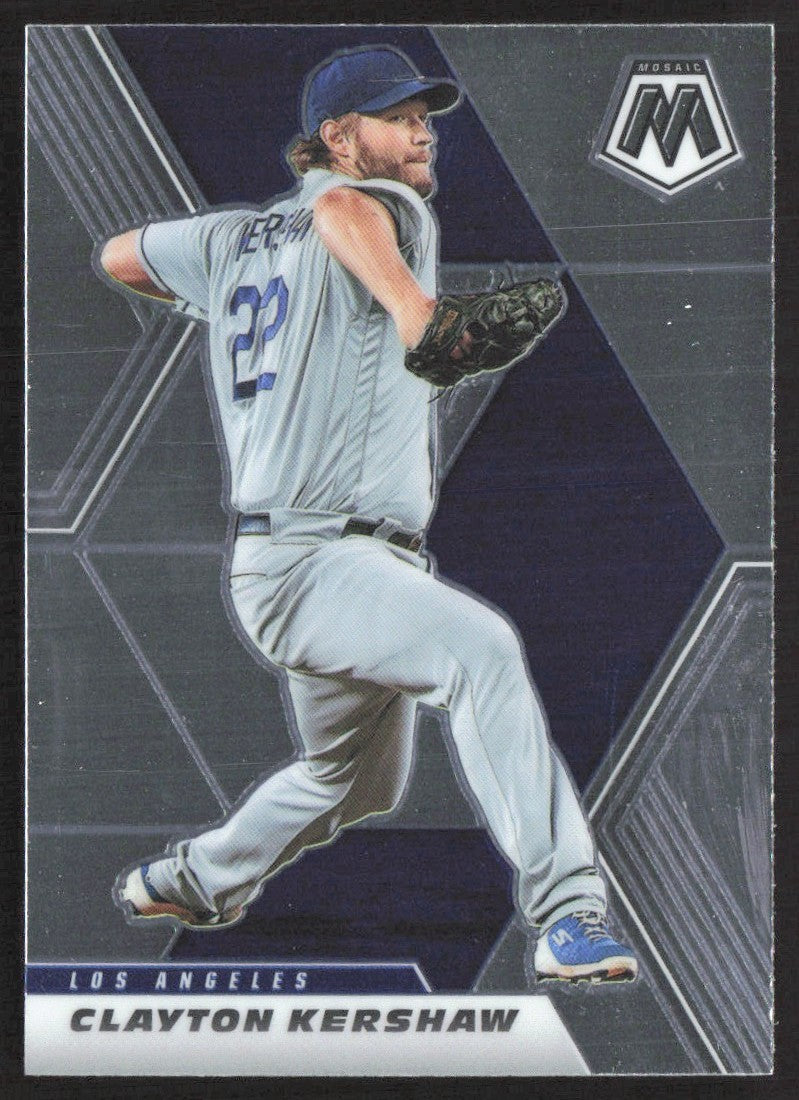 2021 Panini Mosaic 32 Clayton Kershaw
