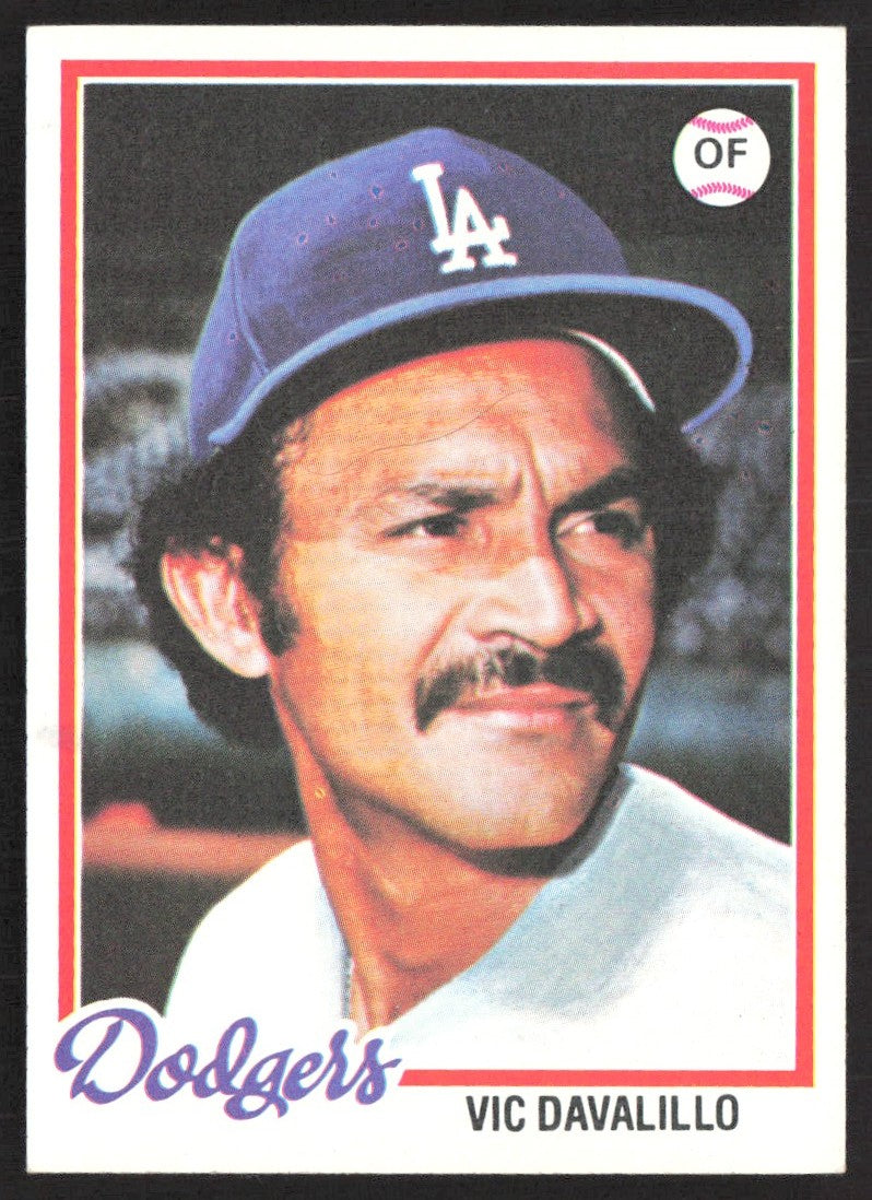 1978 Topps 539 Vic Davalillo