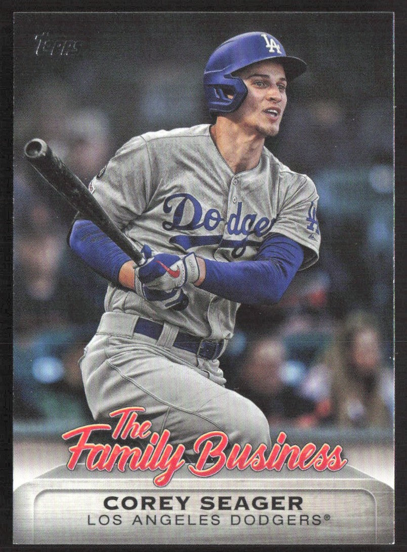 2019 Topps Update The Family Business FB-17 Corey Seager