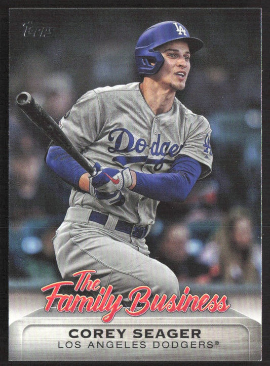 2019 Topps Update The Family Business FB-17 Corey Seager
