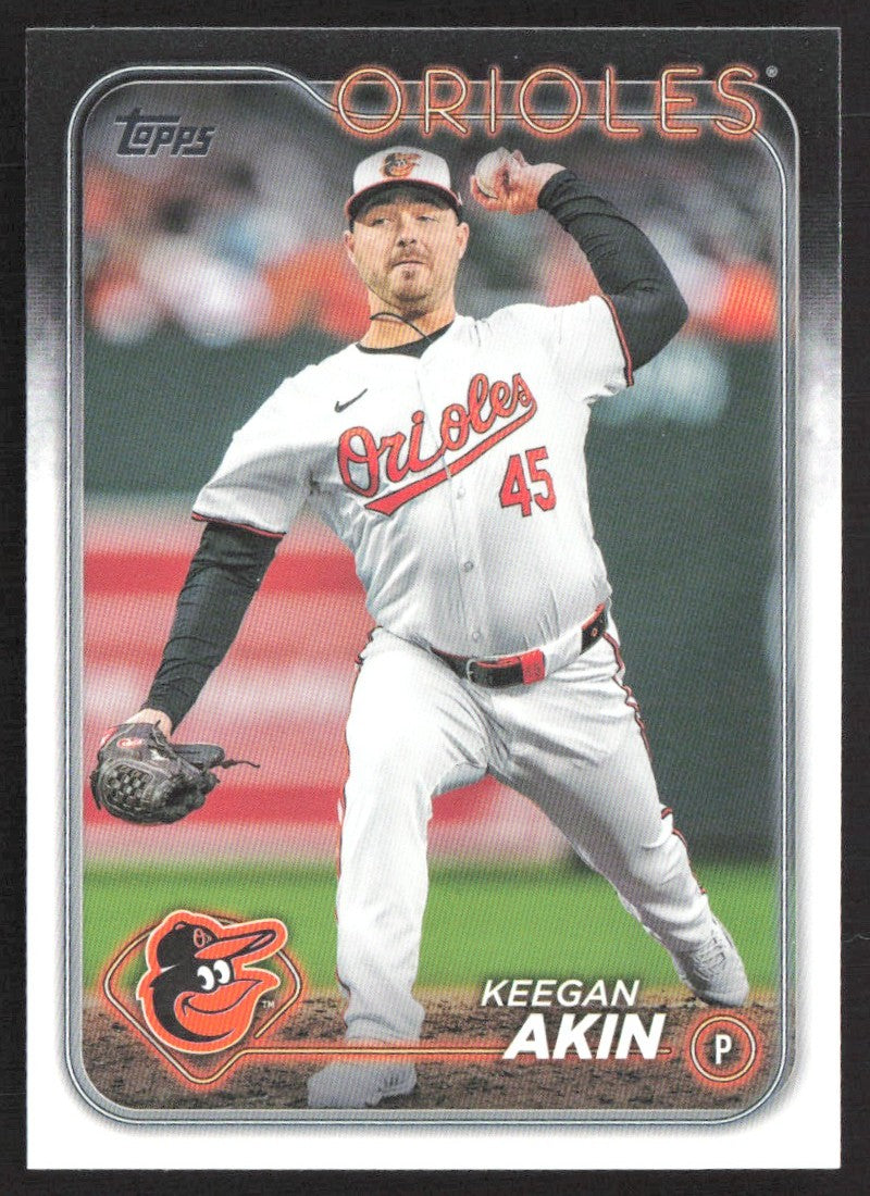 2024 Topps Update US280 Keegan Akin