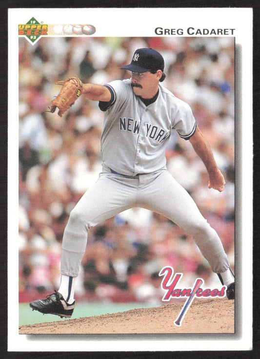 1992 Upper Deck 412 Greg Cadaret