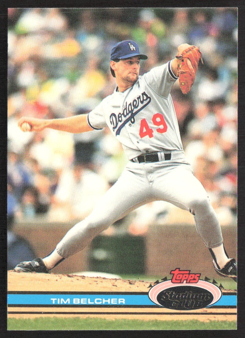 1991 Stadium Club 152 Tim Belcher