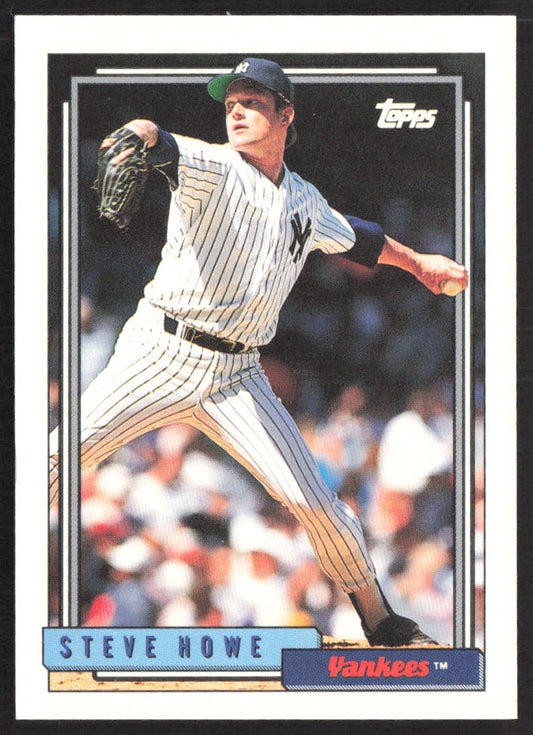 1992 Topps 318 Steve Howe