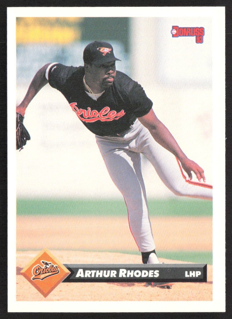 1993 Donruss 133 Arthur Rhodes