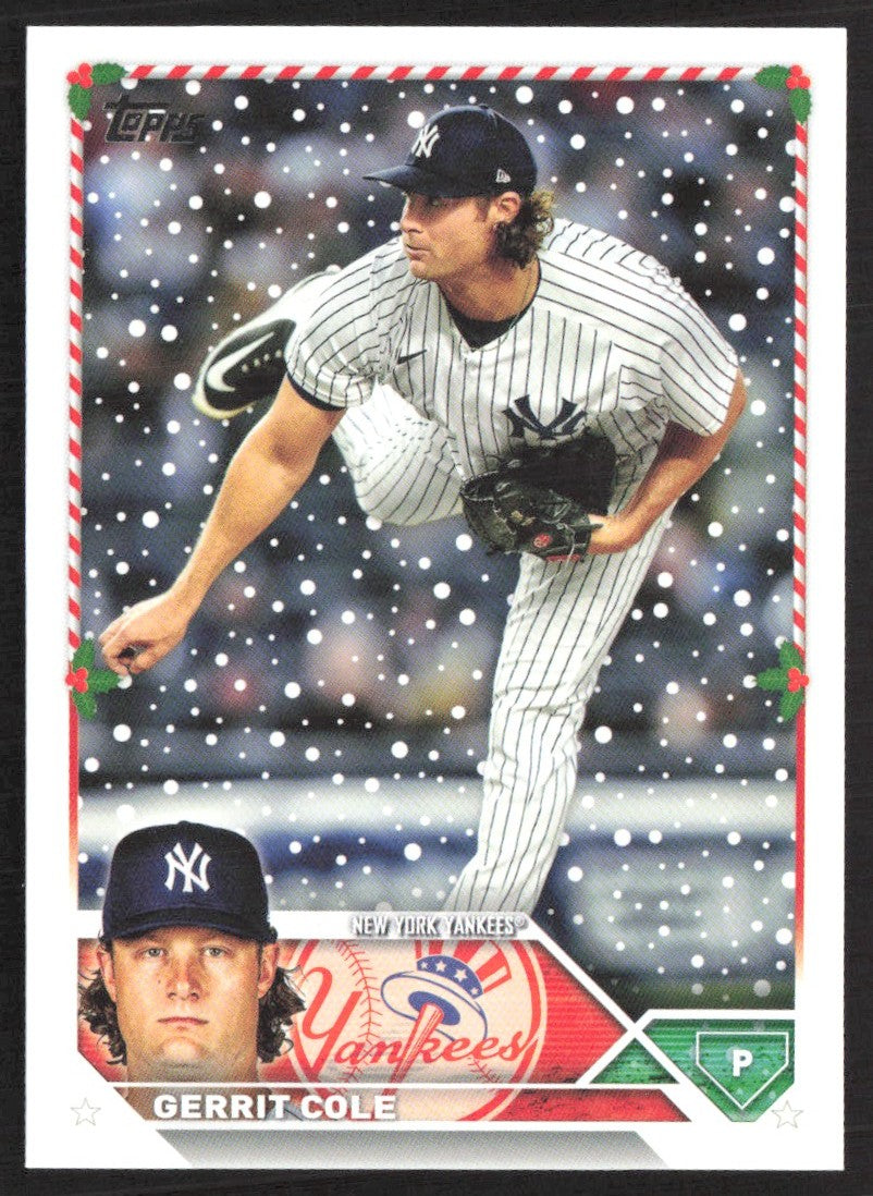2023 Topps Holiday H40 Gerrit Cole