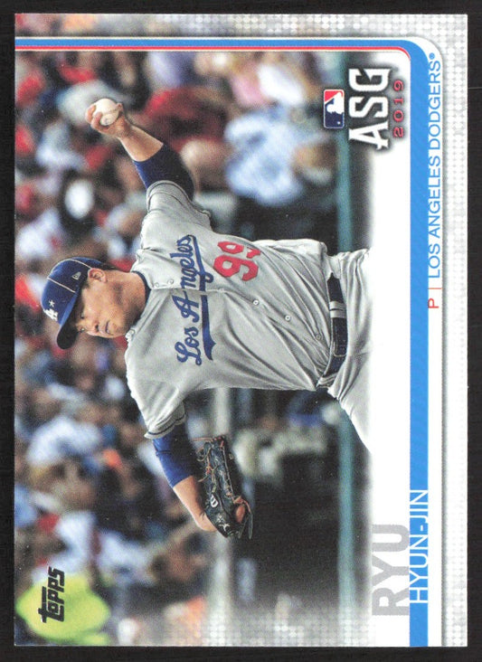 2019 Topps 515A Hyun-Jin Ryu