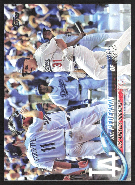 2018 Topps 159 Joc Pederson