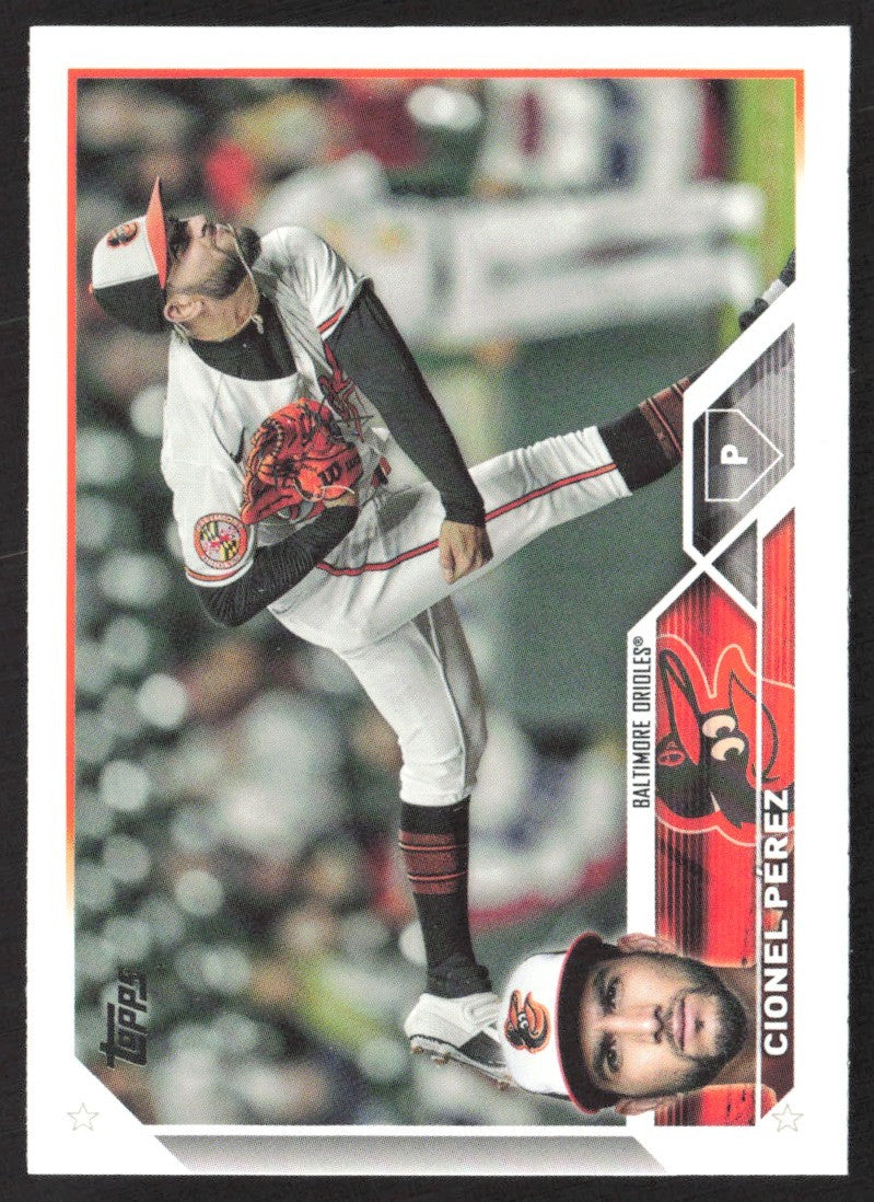 2023 Topps Update US135 Cionel Pérez