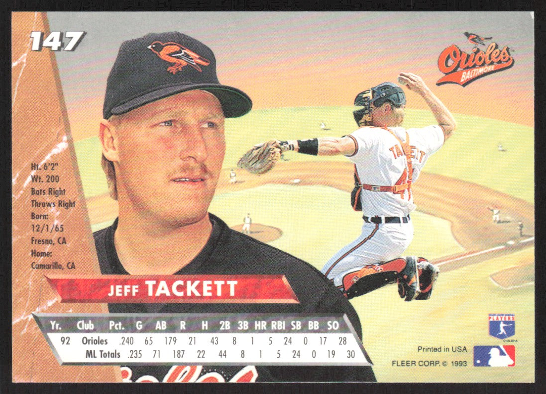 1993 Ultra 147 Jeff Tackett