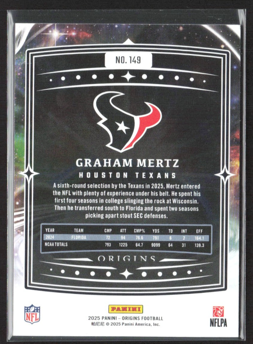 2025 Panini Origins #149 Graham Mertz