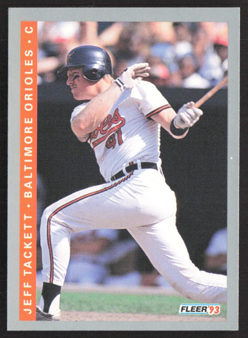 1993 Fleer 553 Jeff Tackett
