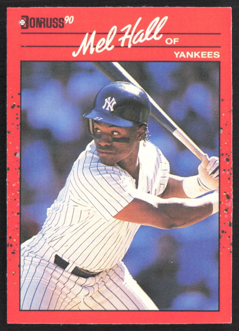 1990 Donruss 598 Mel Hall
