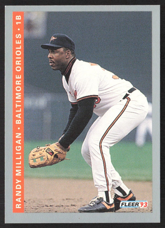 1993 Fleer 170 Randy Milligan