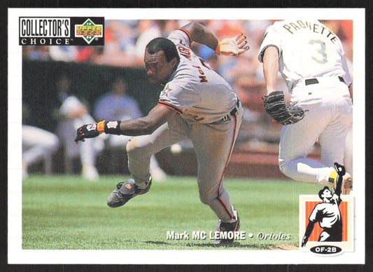 1994 Collector's Choice 198 Mark McLemore