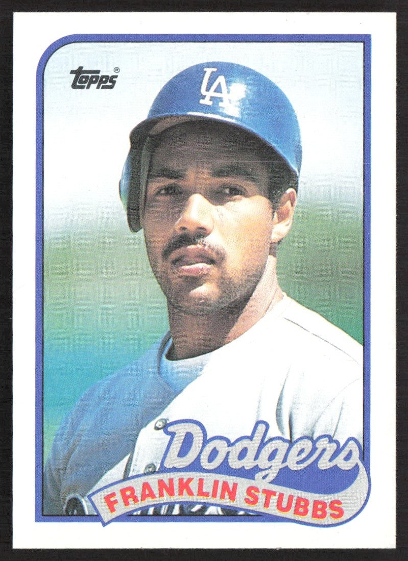 1989 Topps 697 Franklin Stubbs