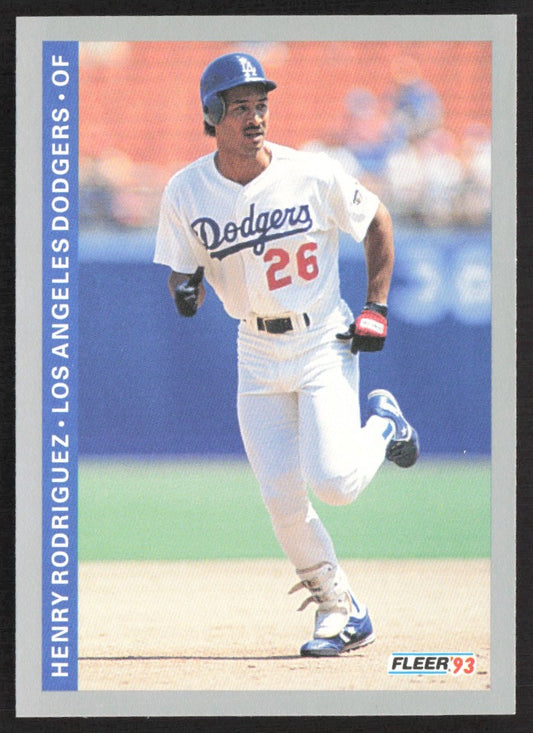 1993 Fleer 453 Henry Rodriguez