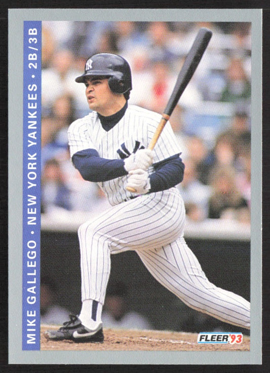 1993 Fleer 648 Mike Gallego