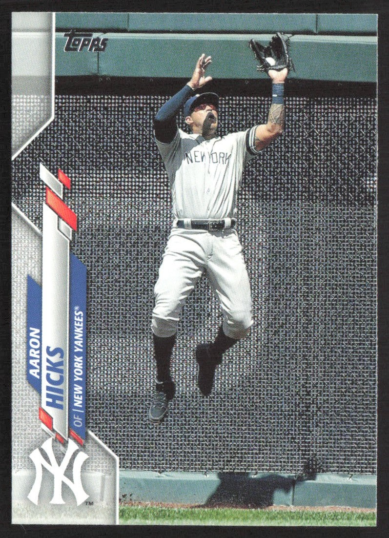 2020 Topps 252 Aaron Hicks