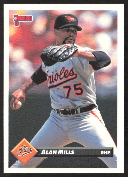 1993 Donruss 691 Alan Mills