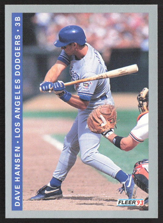 1993 Fleer 449 Dave Hansen