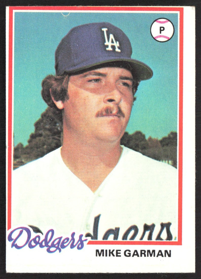 1978 Topps 417 Mike Garman