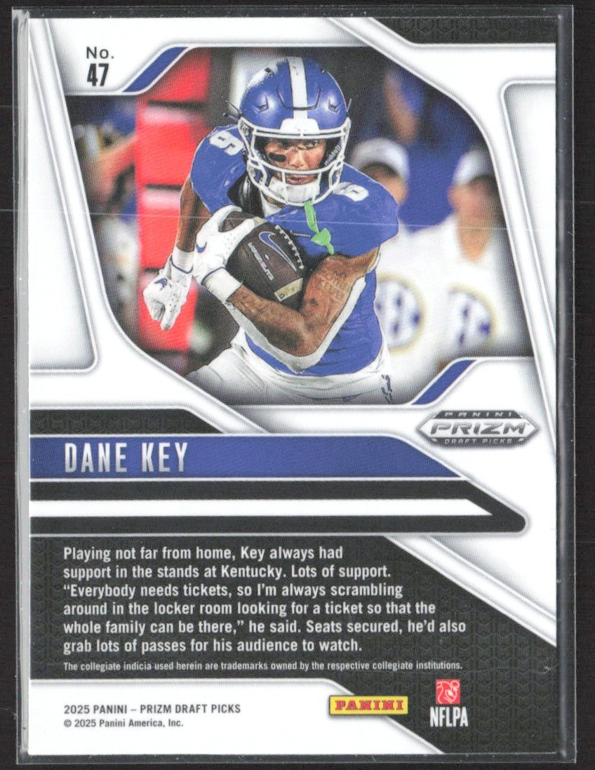 2025 Panini Prizm Draft Picks #47 Dane Key