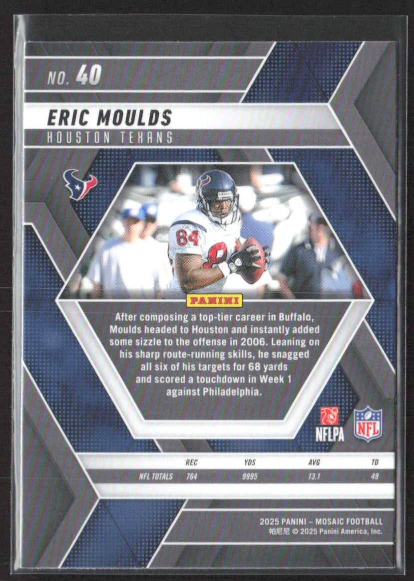 2025 Panini Mosaic Eric Moulds #40